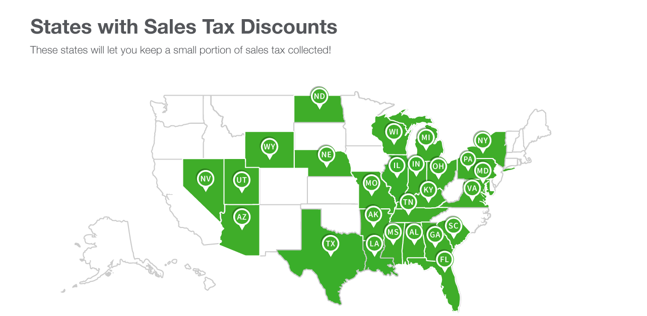 Sales Tax Discounts