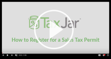 How to Register for a Sales Tax Permit Video